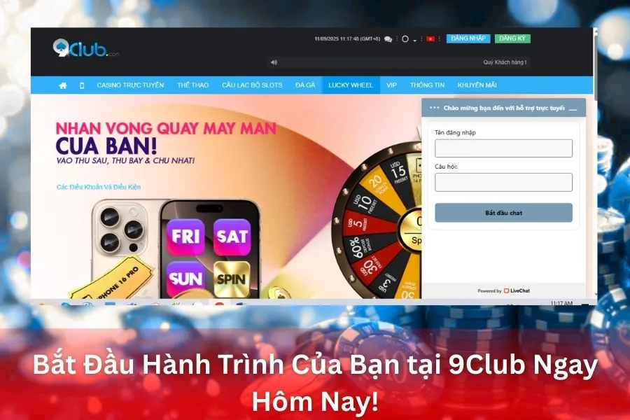 Bắt Đầu Hành Trình Của Bạn tại 9Club Ngay Hôm Nay!